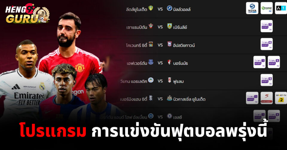 บ้านผลบอลพรุ่งนี้ - "Home football results tomorrow"